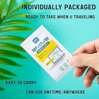 (Pack of 40) Paatu Boricha Smartphone Gadget Cleaning Wipes Mobile, Tablet, Laptop, TVScreen Cleaner Fingerprint Dust Remover New Year Tech Gift Pack view 2