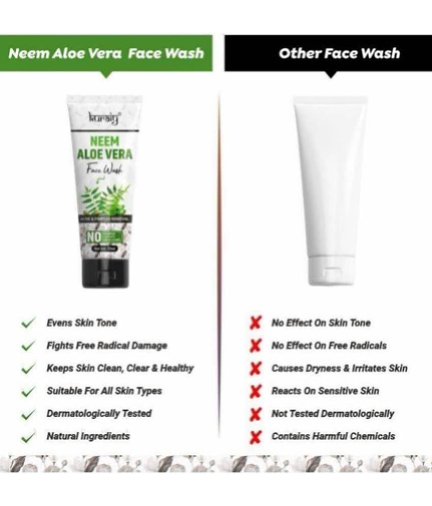 KURAIY Face Wash Soothing Clear Calming Facial Cleanser75ml pack of 1 view 2