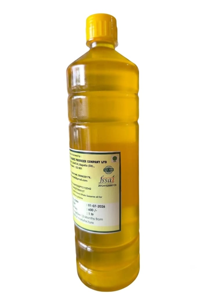White Sesame Oil view 2