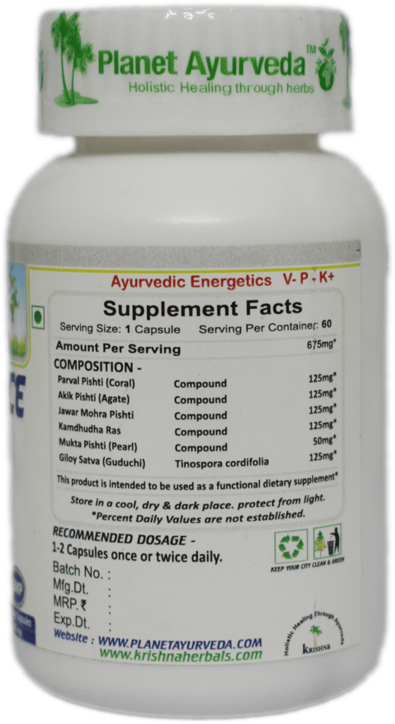 Planet Ayurveda Pitta Balance - 60 Capsules view 2