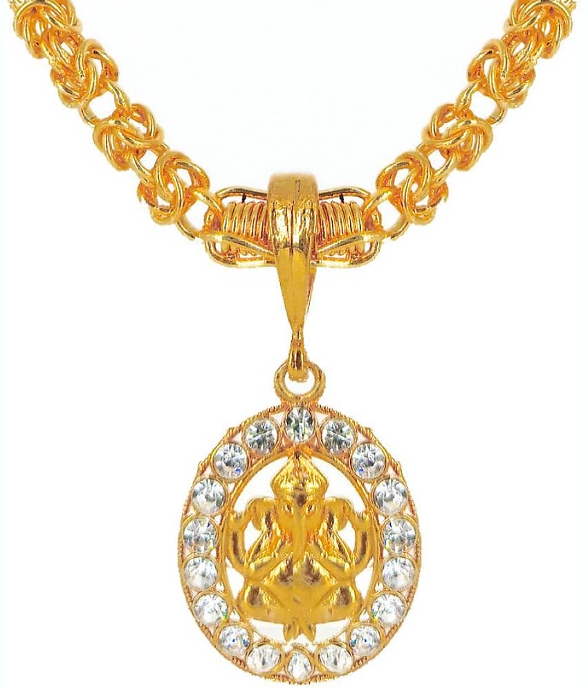JIPPA - Gold Pendant set ( Pack of 1 ) view 2