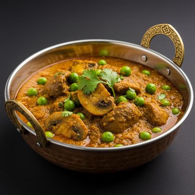 Mushroom Matar Masala