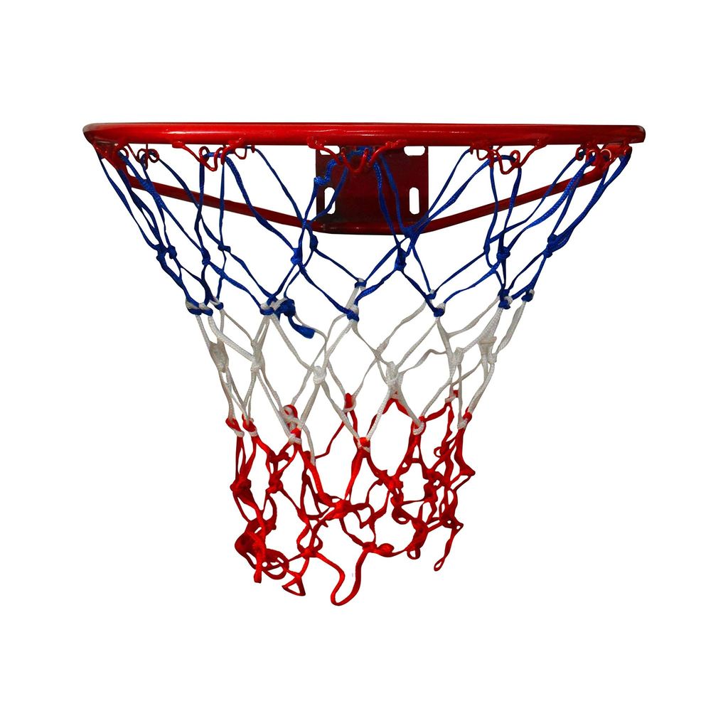 JJ Jonex Basketball Ring, Standard Wall Mounted Basketball Hoop Net Outdoor Goal Sports Play Ring, Multicolor view 2