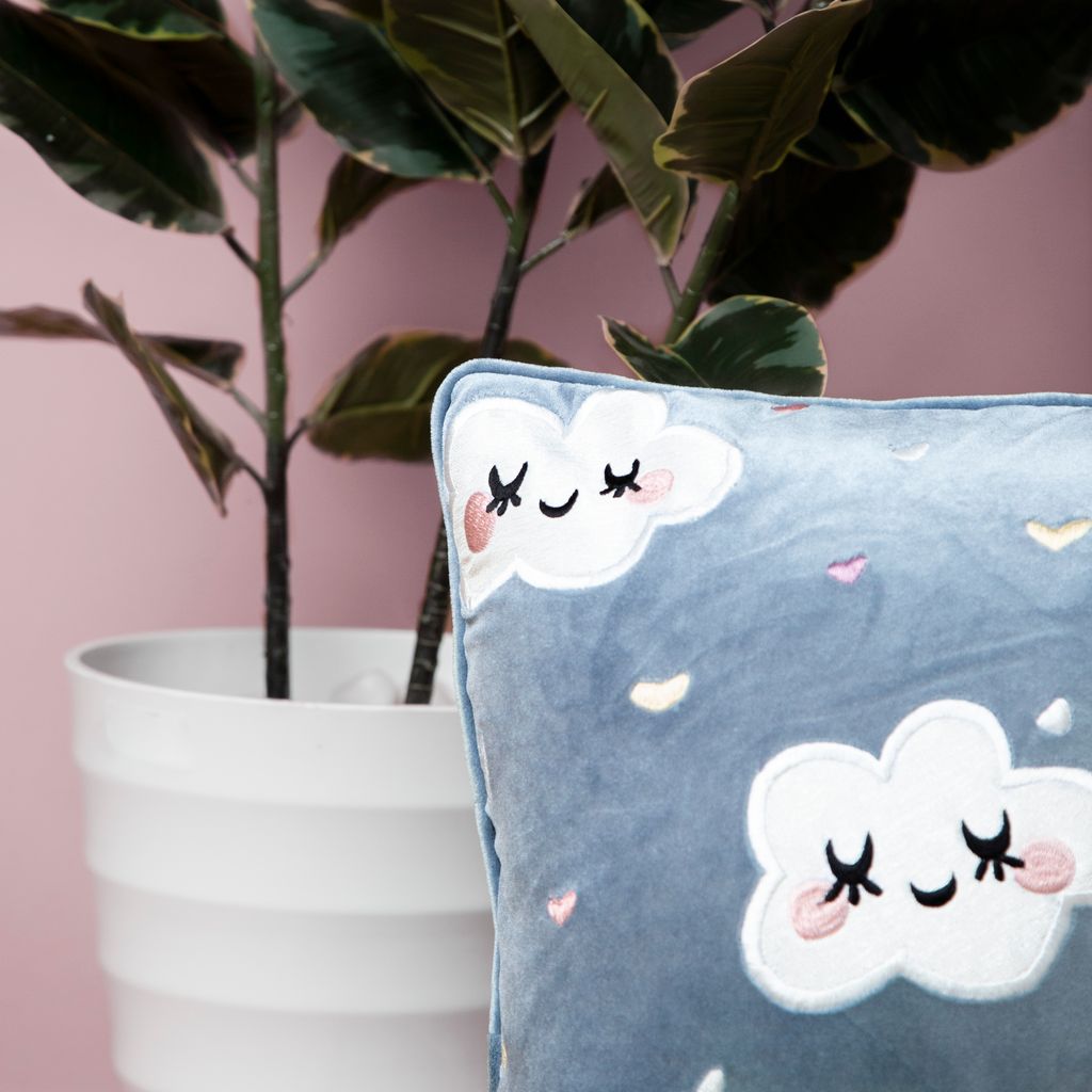 Chann Studio – Clouds Velvet Cushion Covers view 2