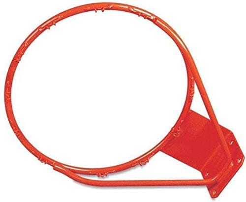 Professional Basketball Ring with Net (Orange) view 2