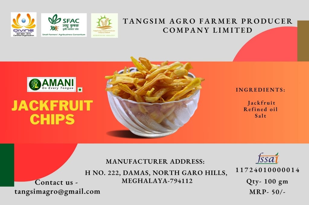 Jackfruit chips view 2
