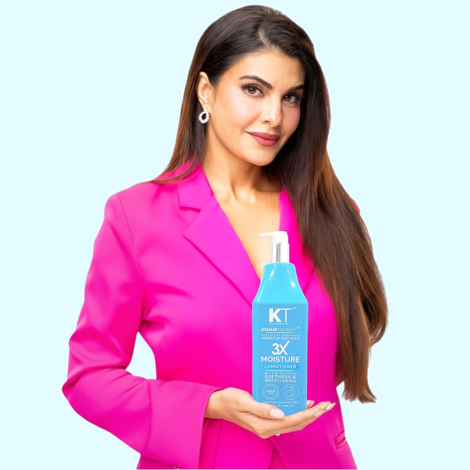 KT Professional 3X Moisture Conditioner – 1000ml, Deep Hydration & Keratin-Infused view 2