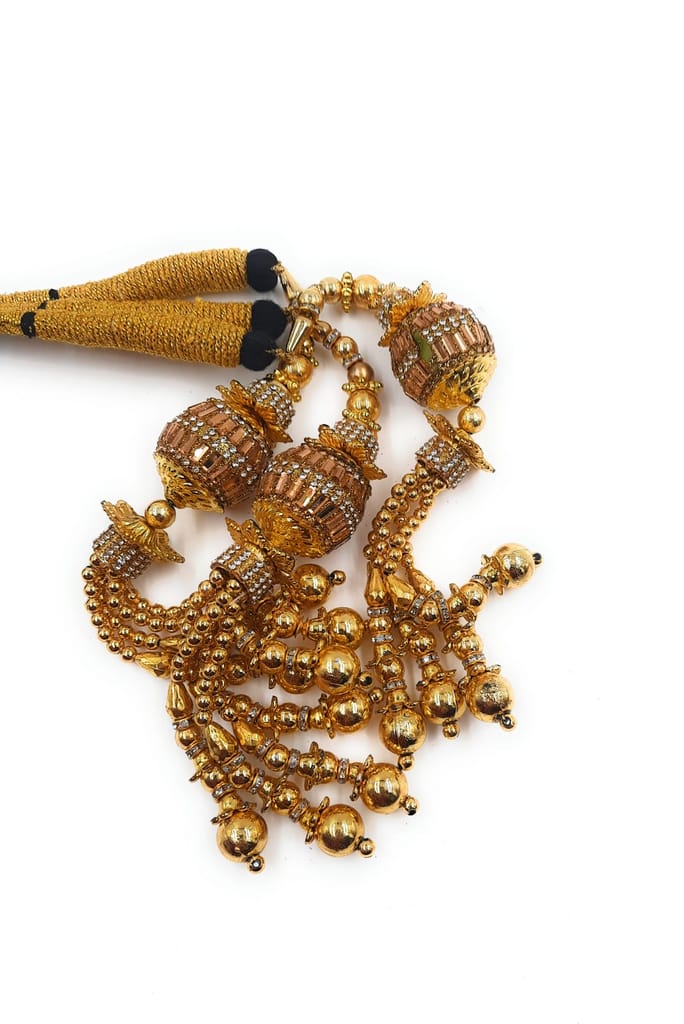 Patiala Shahi Punjabi Paranda/Braid Tassles view 2