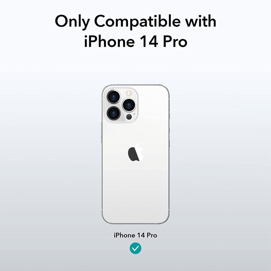 Faircost Back Cover for iPhone 14 Pro Shockproof (Silicon| Transparent) view 2