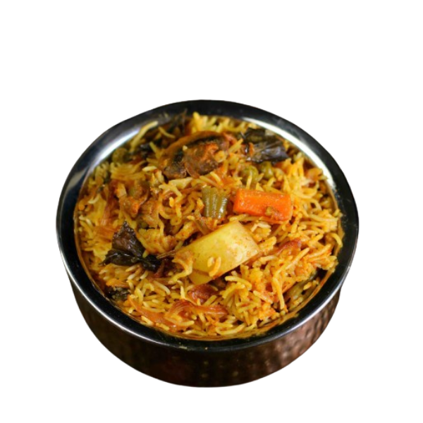 Veg Chaap Biryani Full