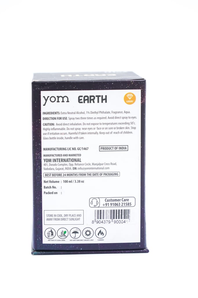 YOM PERFUME Naturally Processed Long Lasting Attar Perfume for Unisex Earth. view 2