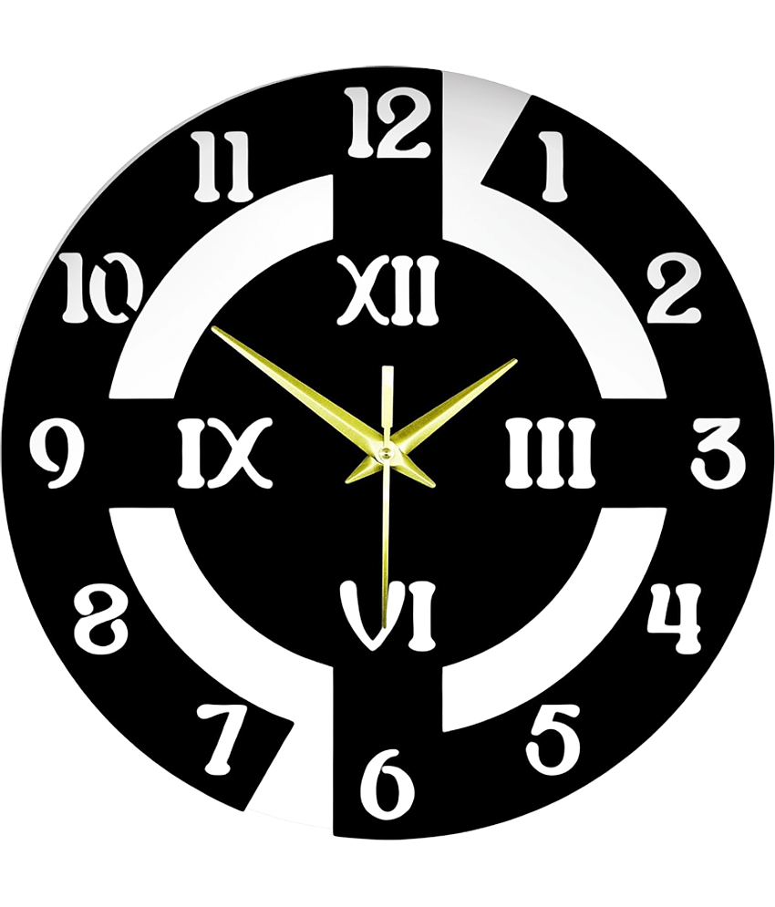 SKYVILLA Circular Analog Wall Clock view 2