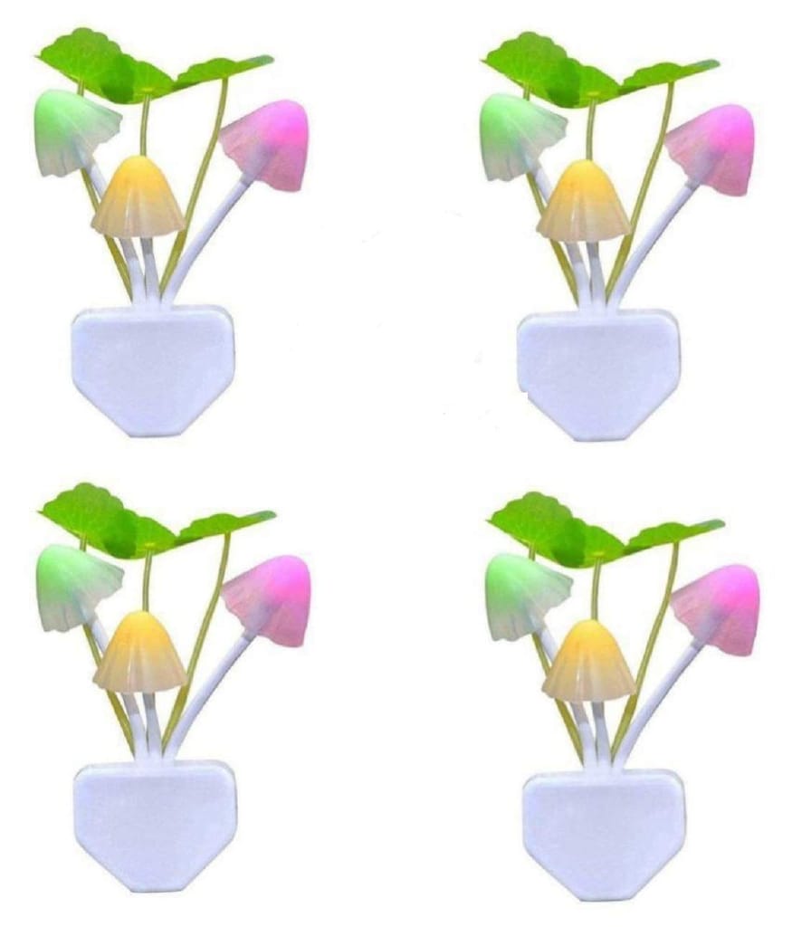 Elecsera Mushroom Light Automatic Sensor Night lamp Night Lamp Night Lamp (10 cm, Multicolor) view 2