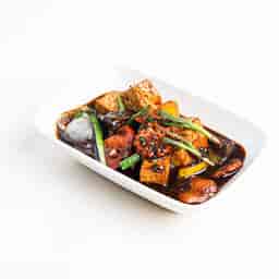 Tofu & Mushrooms in Thai Black Pepper Sauce