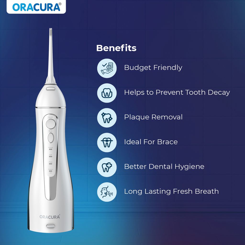 Oracura OC200 LITE Smart Water Flosser White view 2