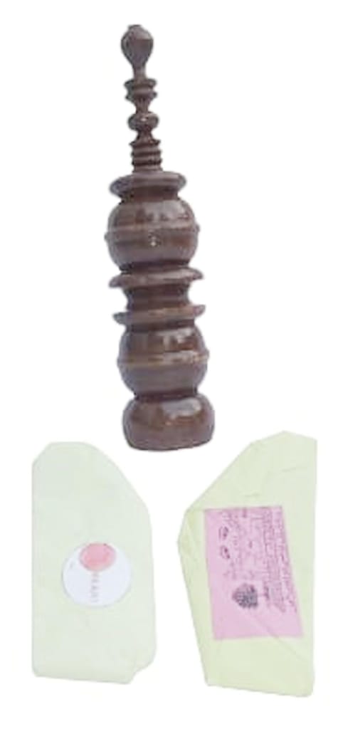 Mii Art wood surmedani with suma use in eye's muckap[size-20cm] 1pes view 2