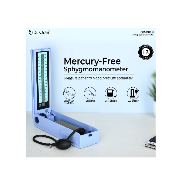 Dr. Odin OLS103 LCD Mercury Free Sphygmomanometer 1 Nos view 2