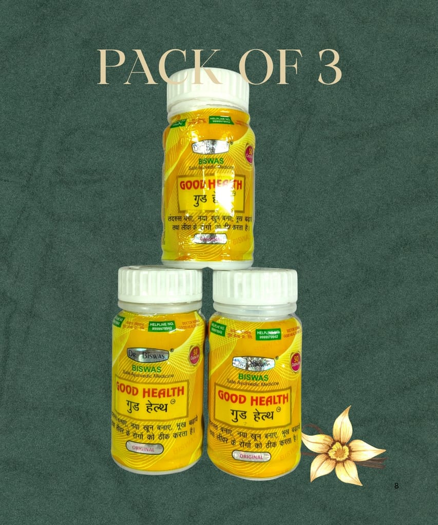 Good Health Capsule – Pack of 3 (Supports Appetite, Energy & Overall Wellness)