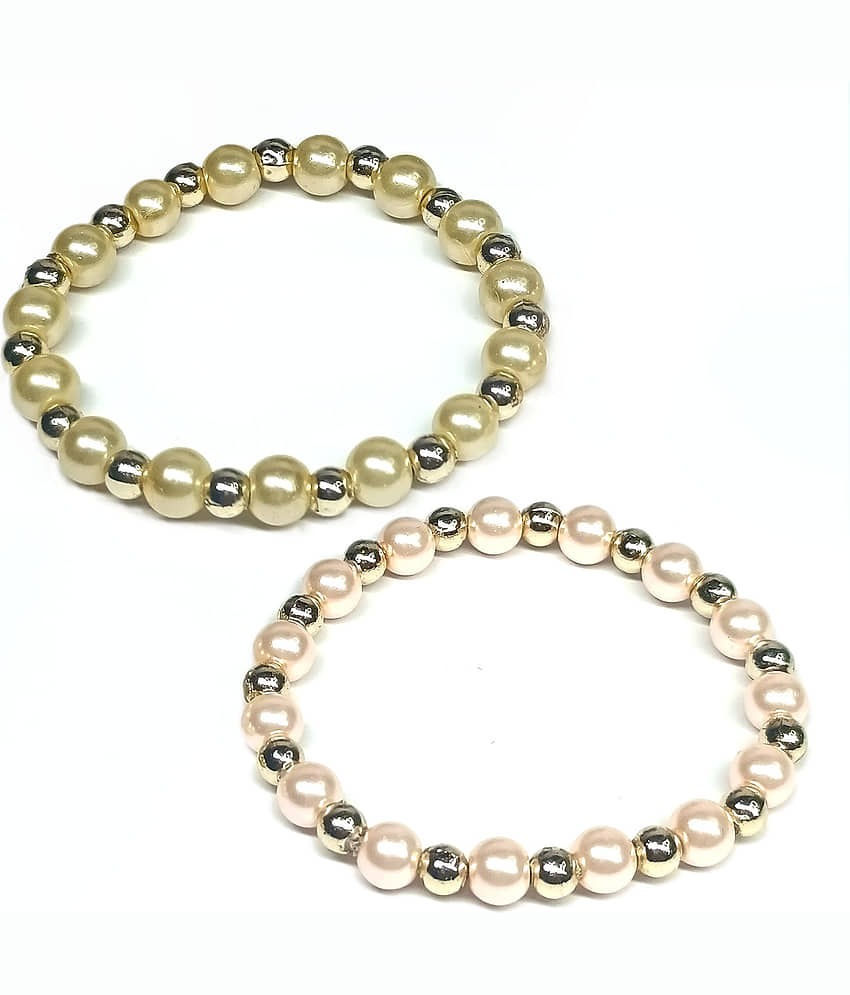 DAIVYA WELLNESS - Multicolor Bracelet ( Pack of 2 )