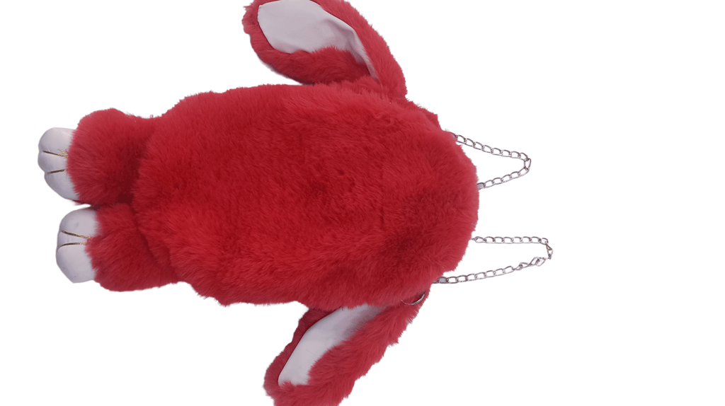 Red Bunny Plush Crossbody Bag view 2