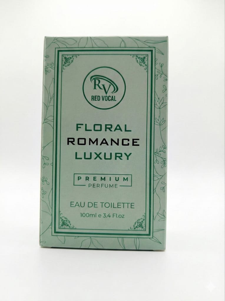 Red Vocal Floral Romance Women’s Premium Eau De Toilette – 100ml, Elegant & Long-Lasting Fragrance view 2