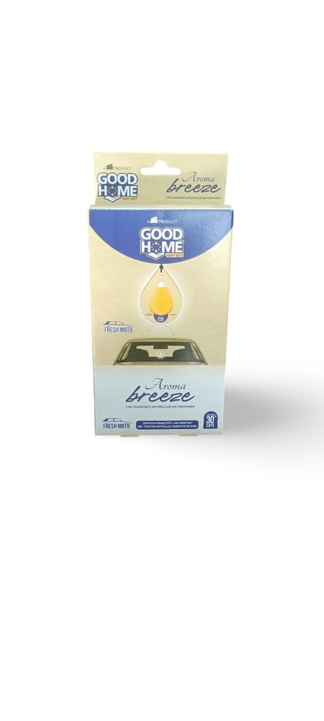 Good Home Aroma Breeze Fine Fragrance Infused Car Air Freshener , Set of 6