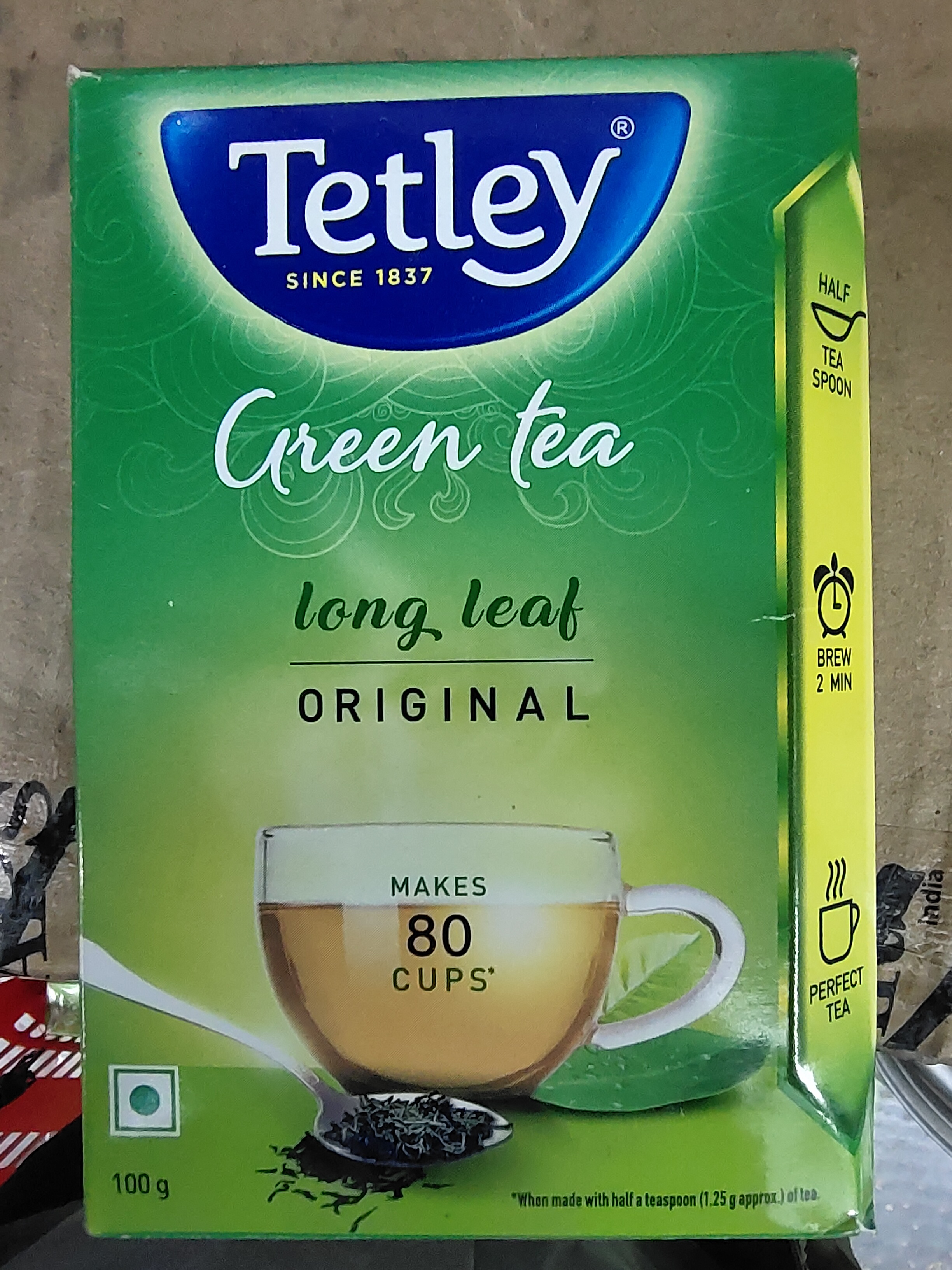 Tetley green tea long leaf original