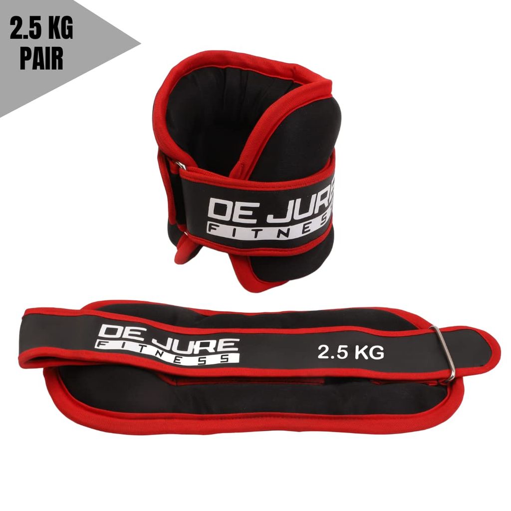 DE JURE FITNESS Ankle & Wrist Weight Set, Adjustable Strap view 2