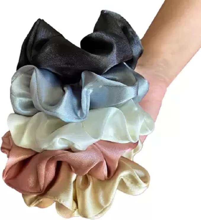 Elecsera Elastic Hair Bands Ropes Scrunchies for Women or Girls Hair Accessories Rubber Band Pack of 15(Multicolor) view 2