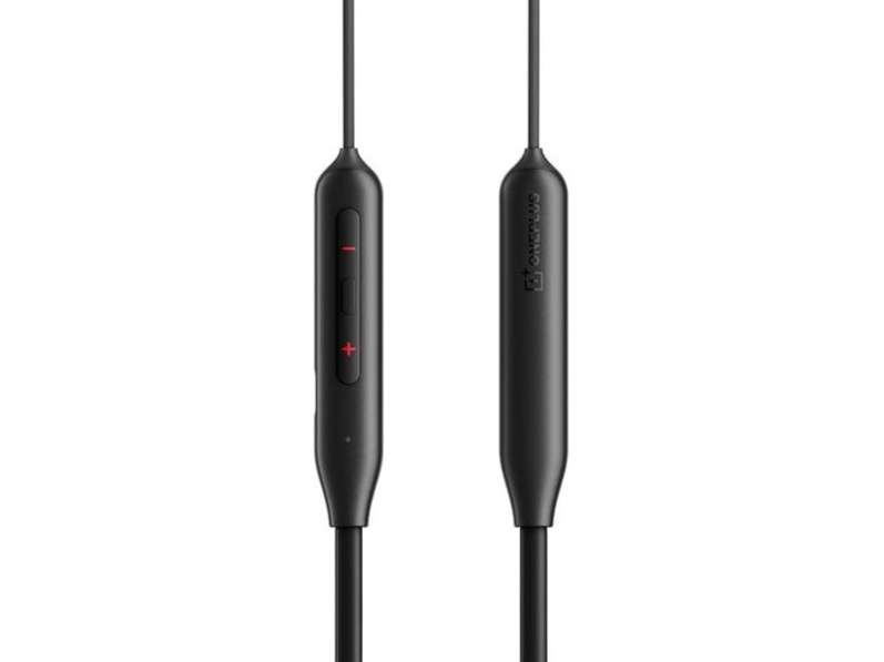 OnePlus Bullets Wireless Z3 In-Ear Neckband with 12.4mm Drivers, 3D Spatial Audio, 10 mins Charge for 27 hrs Playback - Mambo Midnight view 2