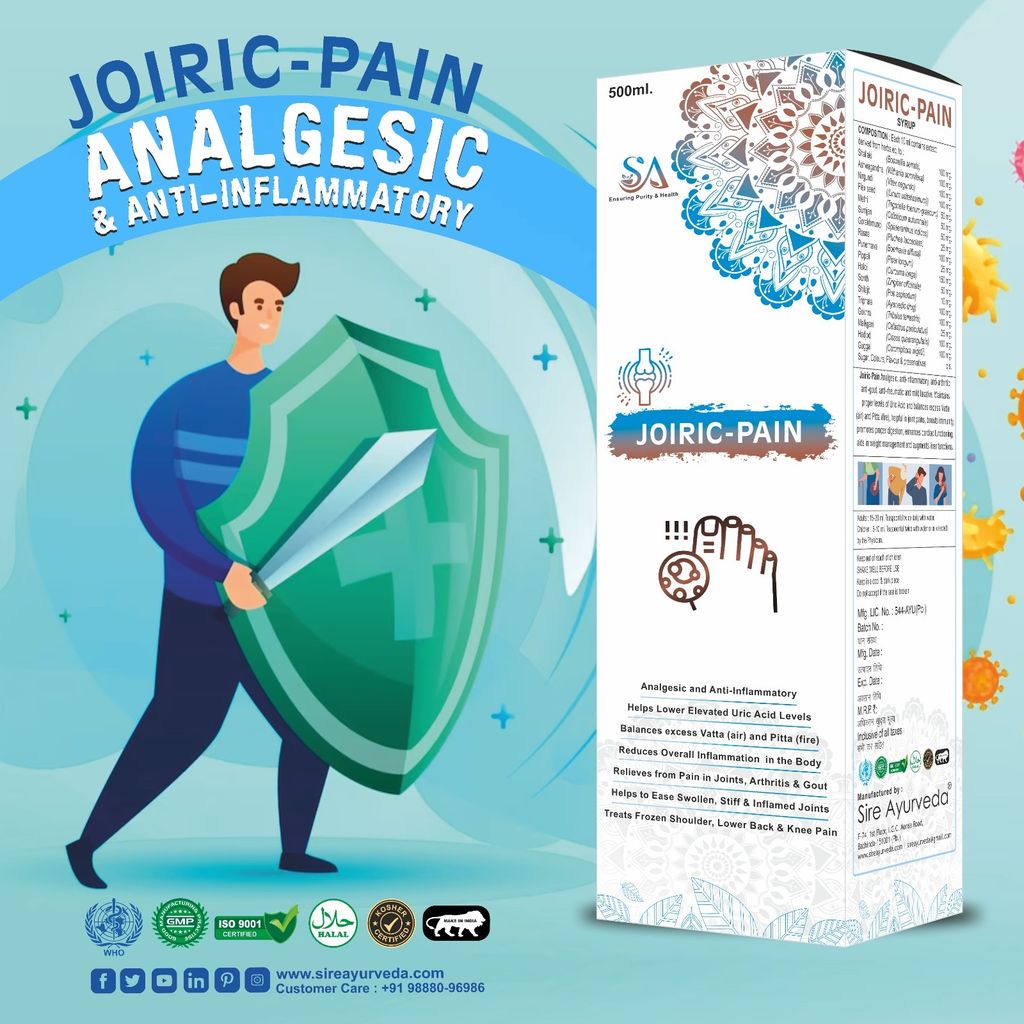 JOIRIC-PAIN(Natural/Herbal for Daily Immunity & Resistance to infection ,Bone &Joint Wellness, Decreasing Workout Post Injuries) view 2