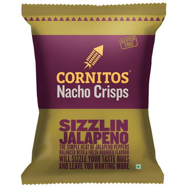 Cornitos Nacho Crisps Sizzling Jalapeno 150G