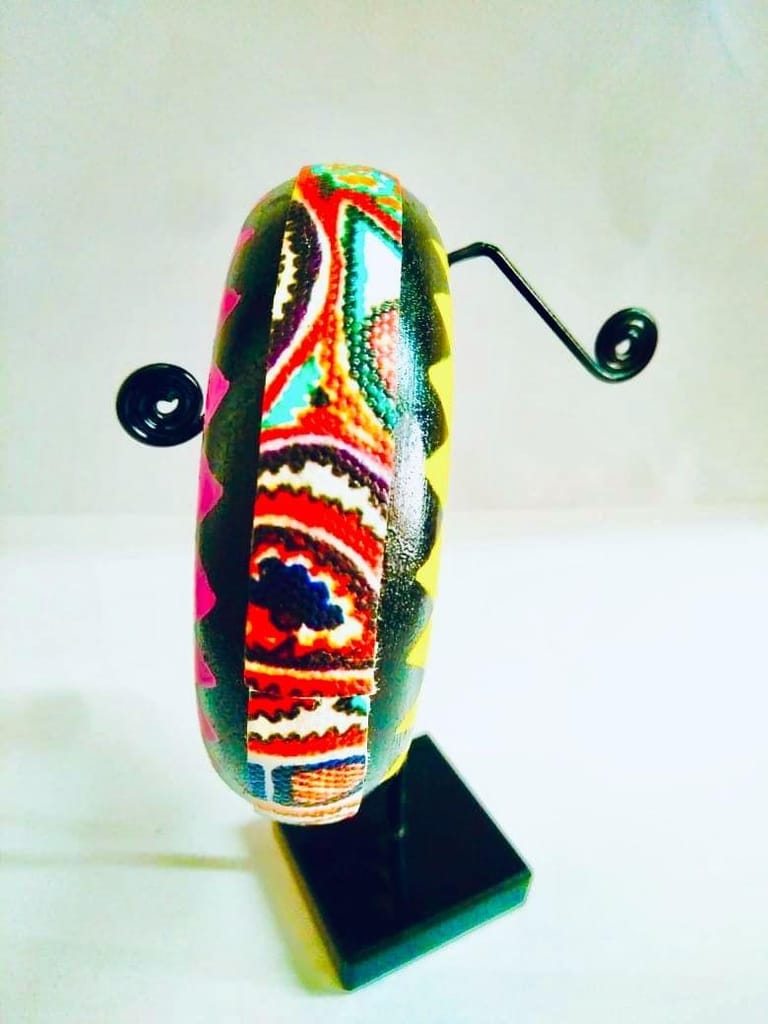 A Quirky Affair - Classic Black Bangle view 2