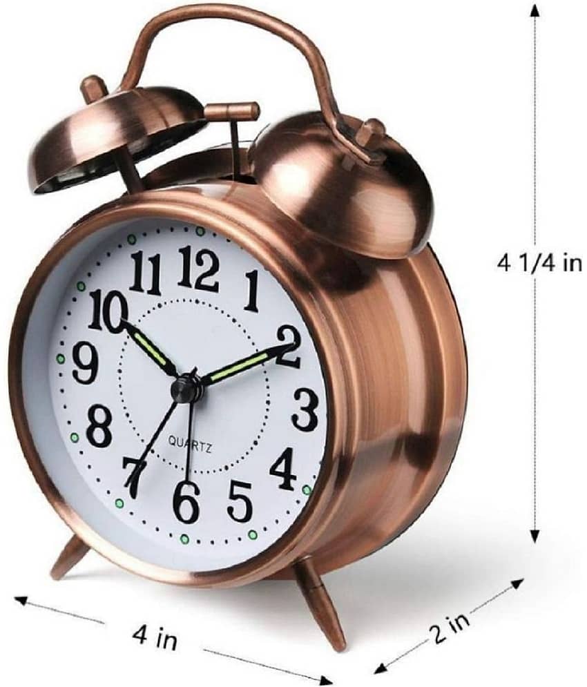 VVORAA Analog Alarm Clock - Pack of 1 view 2