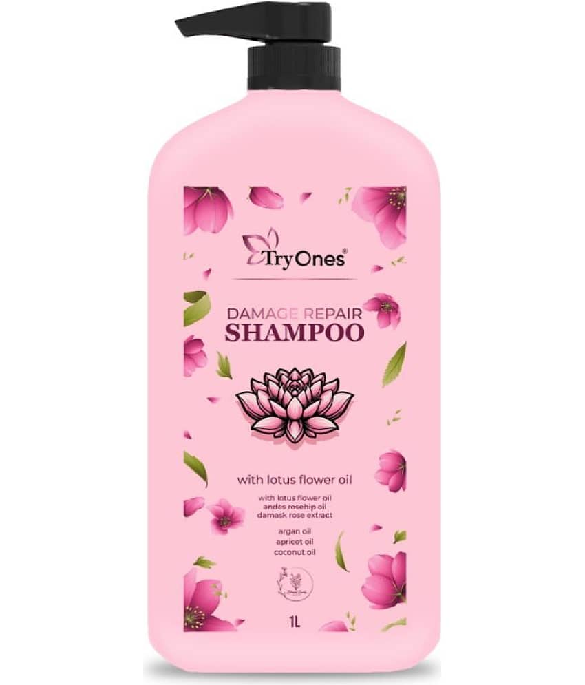 TRYONES Damage & Repair Shampoo 1000Ml ( Pack of 1 )