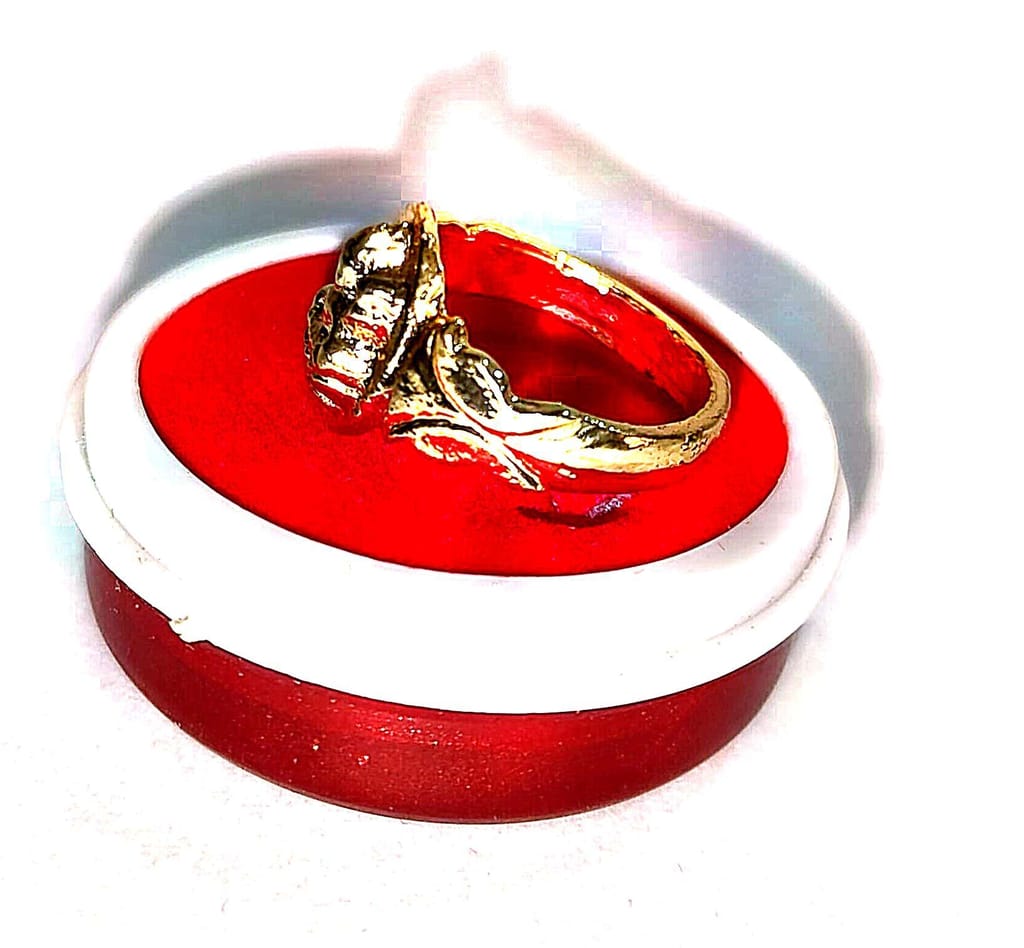 Men's and women's Gold plated Ring view 2