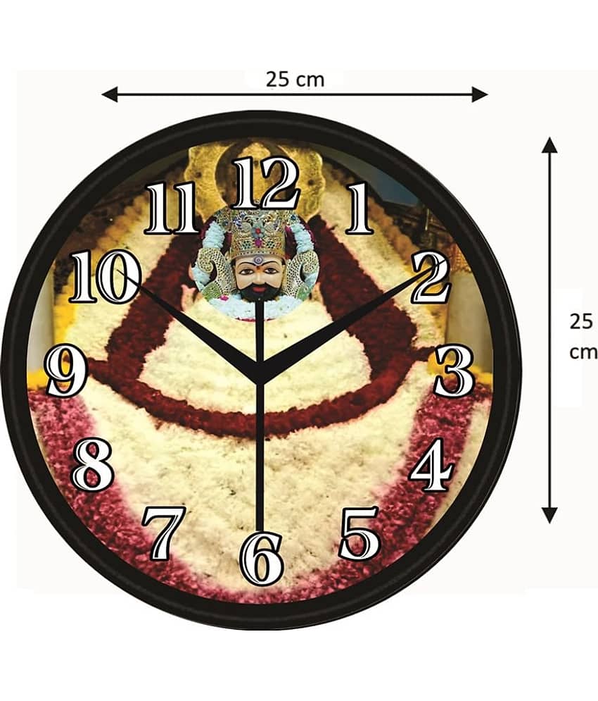 KP CRAFT Circular Analog Wall Clock view 2