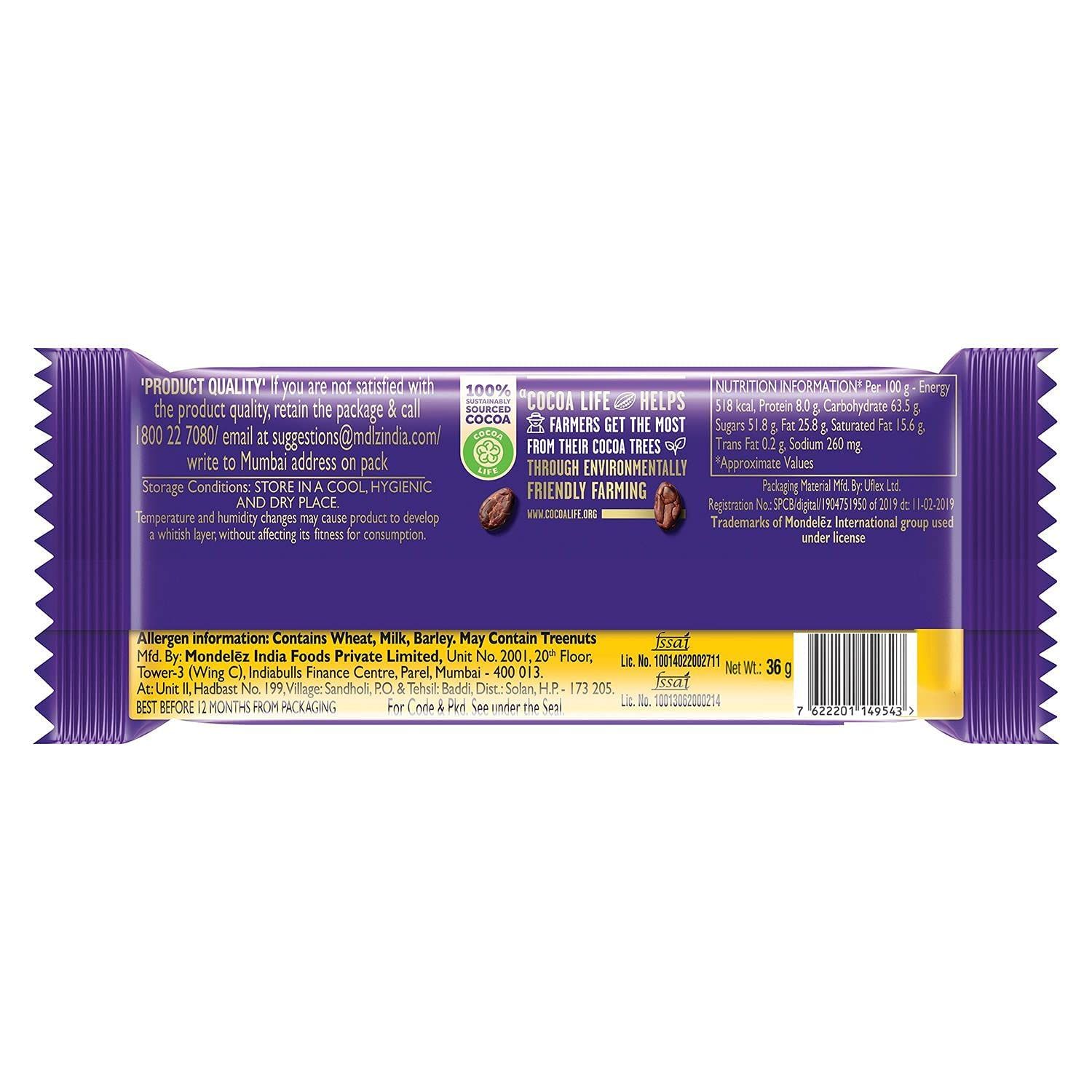 Cadbury Dairy Milk Crackle Chocolate 36 Gms view 2