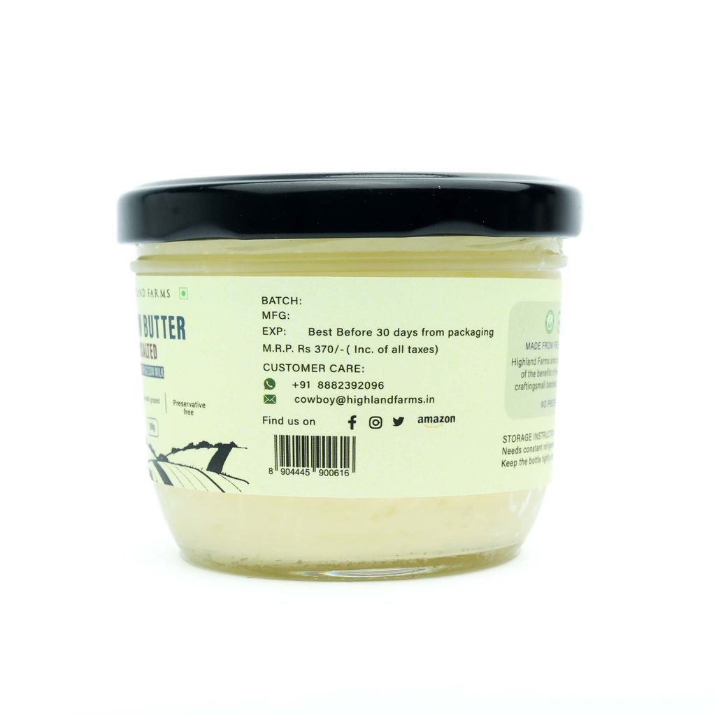 A2 Unsalted Yellow Butter 200G view 2