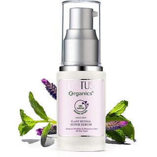 Lotus Organics+ Bakuchiol Plant Retinol Super Face Serum (30 Ml) view 2