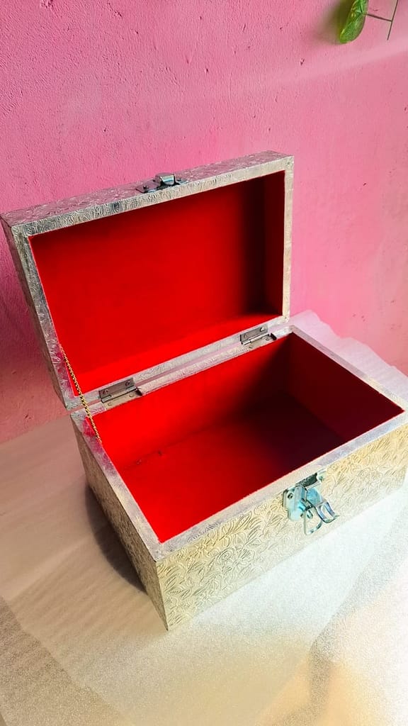 Handmade Wooden Jewellery Box for Women Hand Carved with Intricate Carvings Gift Items set 1