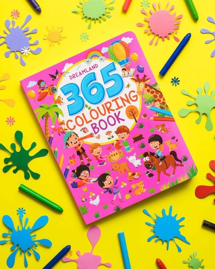 365 Colouring Book for Children - Best Coloring, Drawing and Painting Book for Kids Age 2 -8 years [Paperback] Dreamland Publications view 2