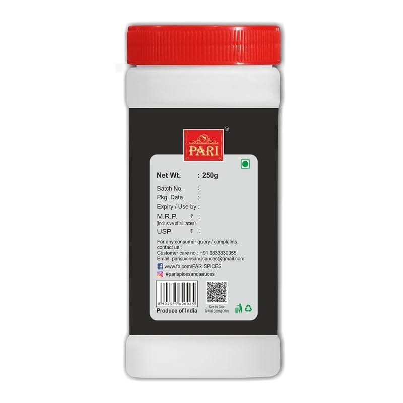 Pari Turmeric Powder, Highly Aromatic Turmeric, No Artificial Colour & Flavour, Minimum 2%-2.5% Curcumin, Packed Hyginically, Strong Aroma, Country Of Origin - India | 100% pure & natural | Easy to Cook | (Pack of 1 x 250g) view 2