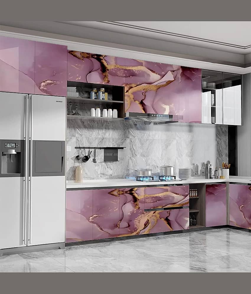 Satva-The Brand Abstract Wallpaper ( 60 x 200 ) cm ( Pack of 1 ) view 2