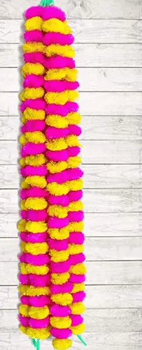 Artificial garlands with bell pack of 4| Size – 16 x 26 Inches |Gendha view 2