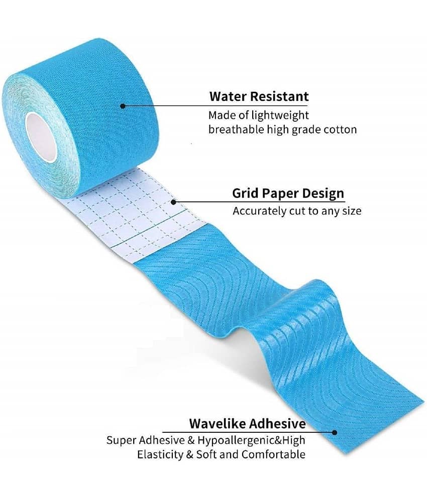 GKBOSS Waterproof Kinesiology Tape Latex Free Breathable Athletic Sports Tape For Injury, Muscle Support, Pain Relief view 2