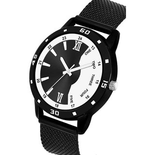 HRV Men's Round Dial Multi Strap Analog Watch view 2