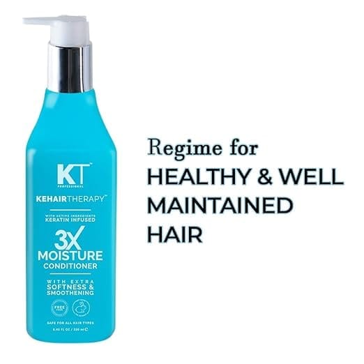 3X Moisture Conditioner | Keratin-Infused with Active Ingredients for Extra Softness & Smoothness | Sulfate-Free, Paraben-Free | 250ml view 2