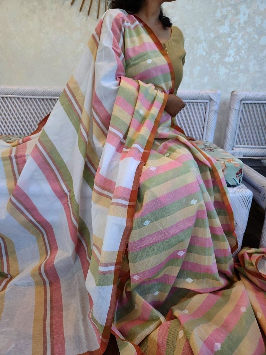 Cotton Saree view 2