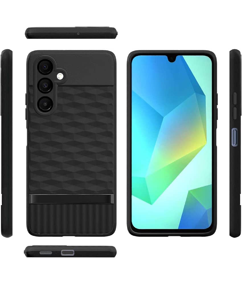 BIG WINGS Plain Cases Compatible For Polycarbonate Samsung Galaxy A16 5G ( Pack of 1 ) view 2